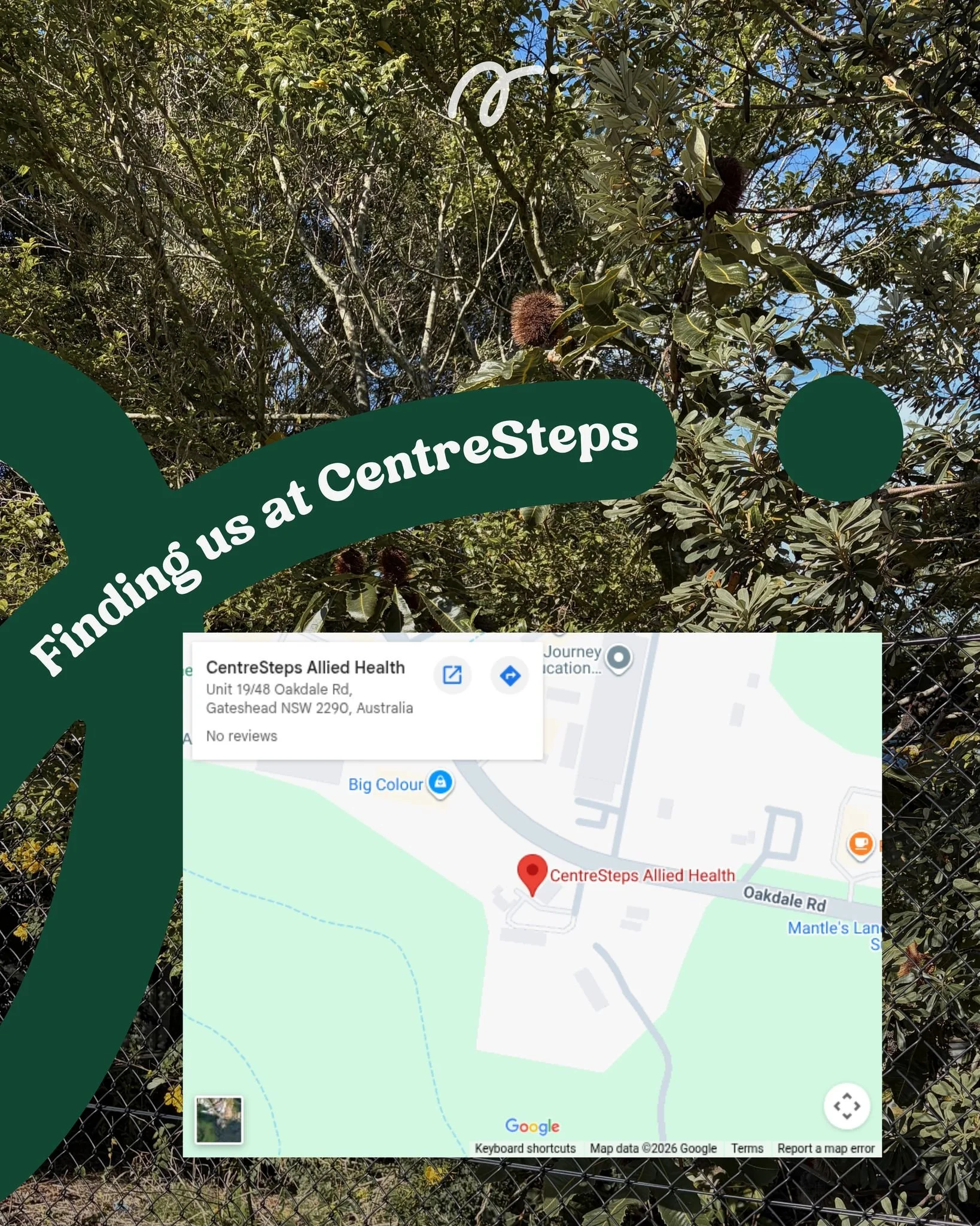 We&rsquo;ve put together a quick guide to help you find our clinic.

If you&rsquo;re ever unsure, just reach out, and we&rsquo;ll point you in the right direction.