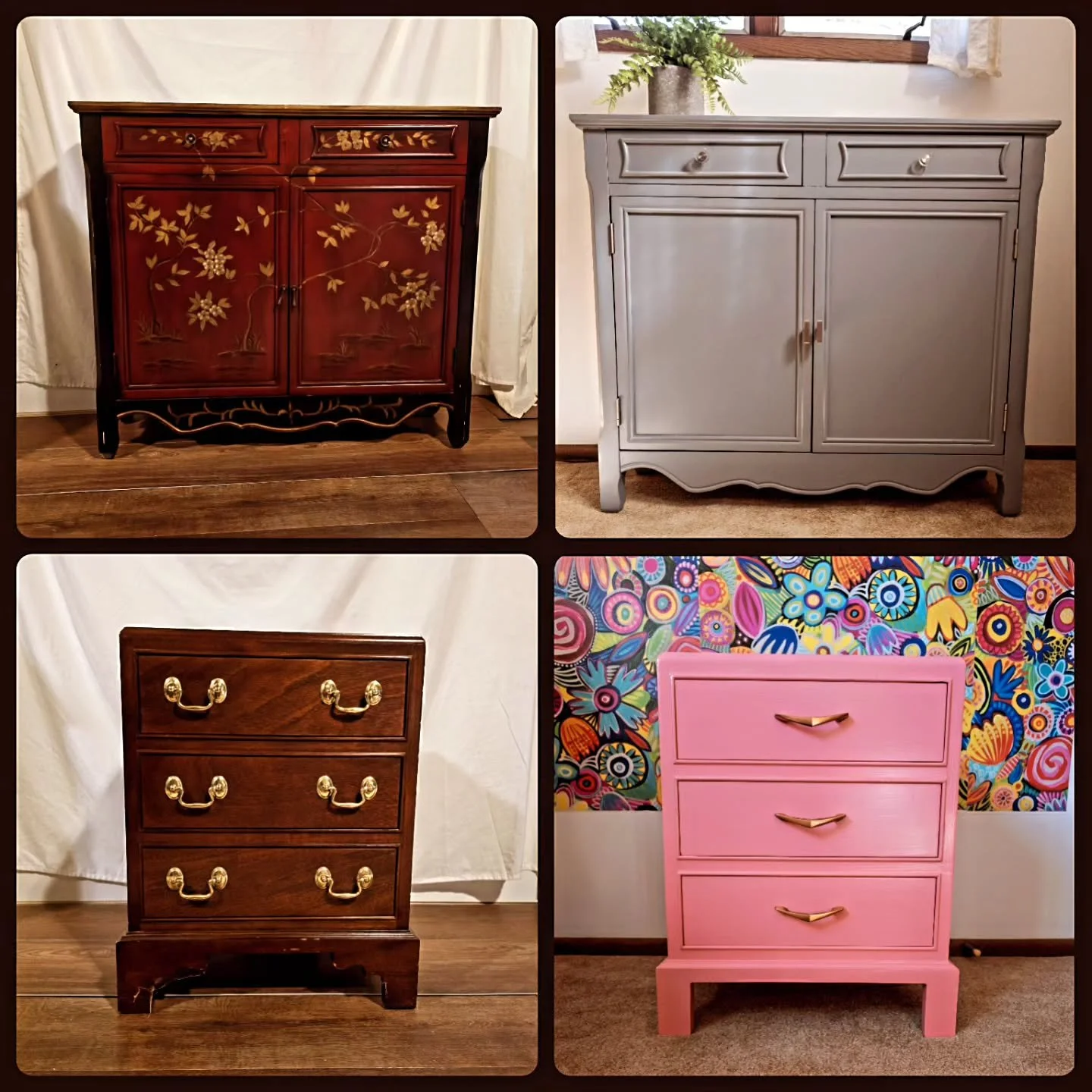 Thank you, Julie, for your business!  Love the transformations! #repurposed #painted #smallbusiness