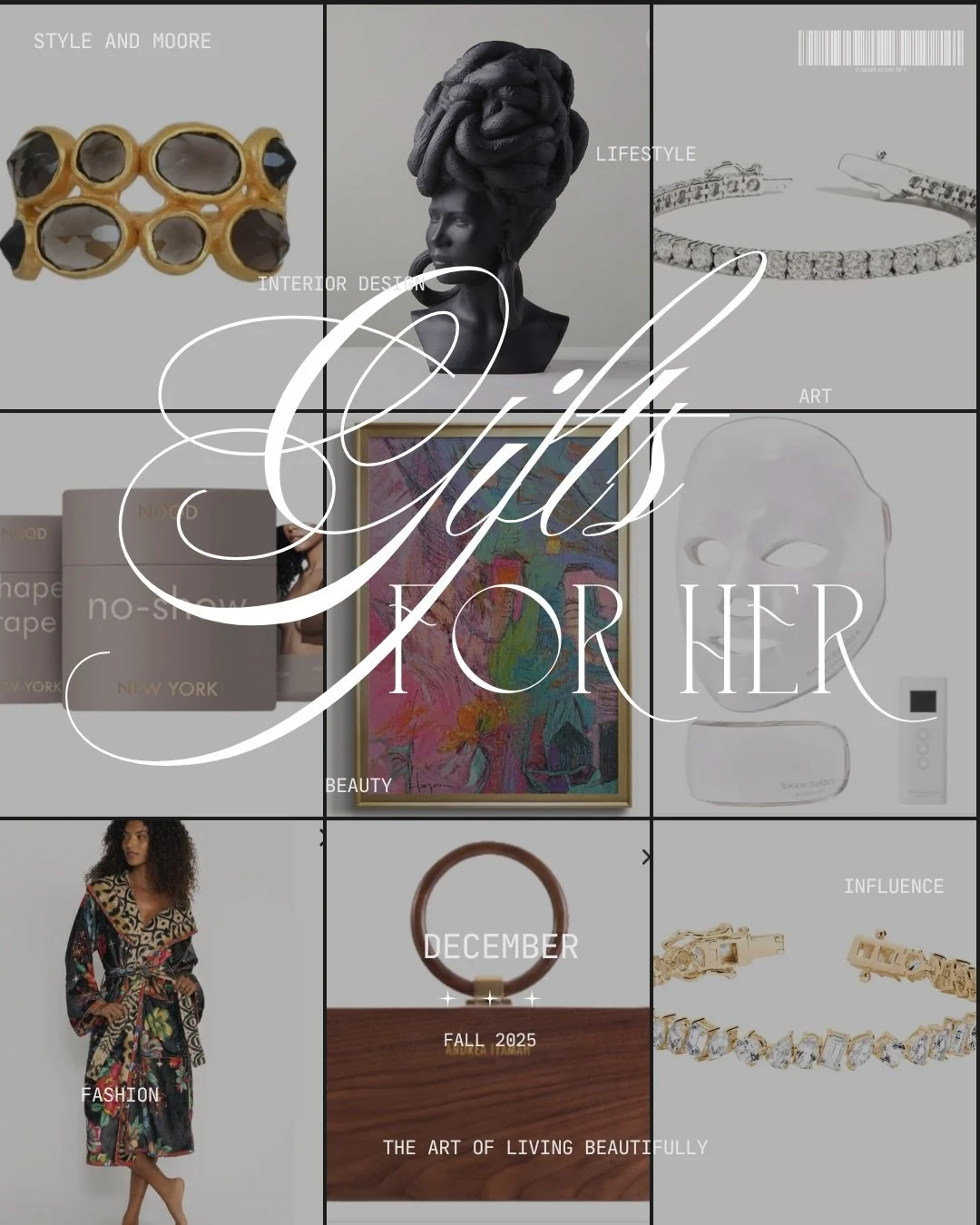 Gifts for Her💕🎄My edit of glow tech, sculptural accessories, and forever jewelry that actually earns the sparkle. Check out the discount codes inside!
HOW TO SHOP:
&bull;Tap my profile link &amp; Click the photo
&bull; Everything is saved on my Sho