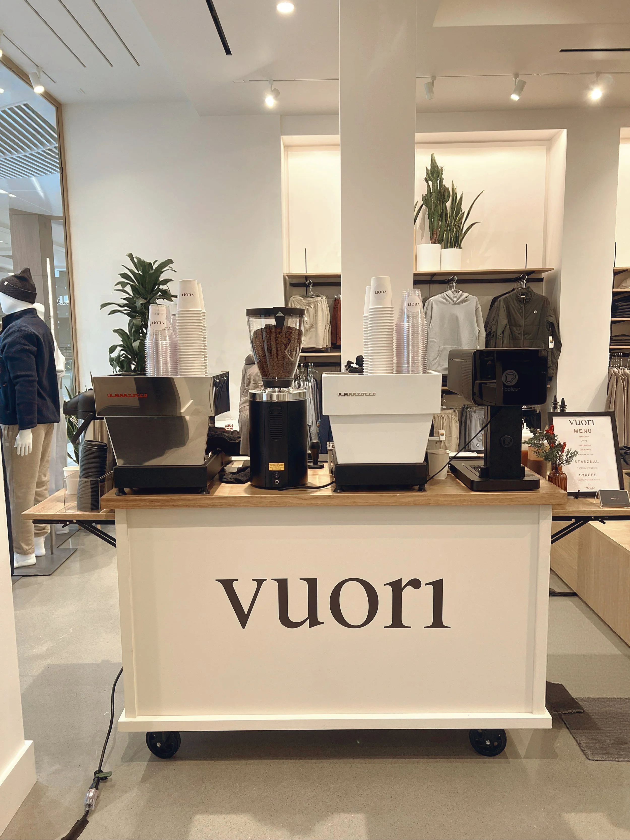 Custom Branded Coffee Cart & Mobile Espresso Bar Lattes Cappuccinos Los Angeles Coffee Catering for events in California Mobile Event Baristas