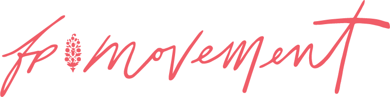 FP Movement logo displayed as a trusted client for coffee cart catering services in Los Angeles