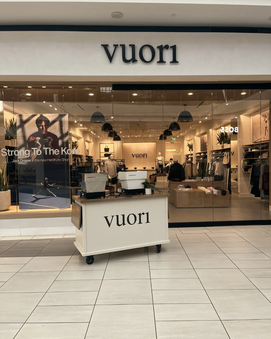 Brand activation coffee and matcha cart by Pulo Coffee with mobile espresso bar setup for retail and corporate events in Los Angeles