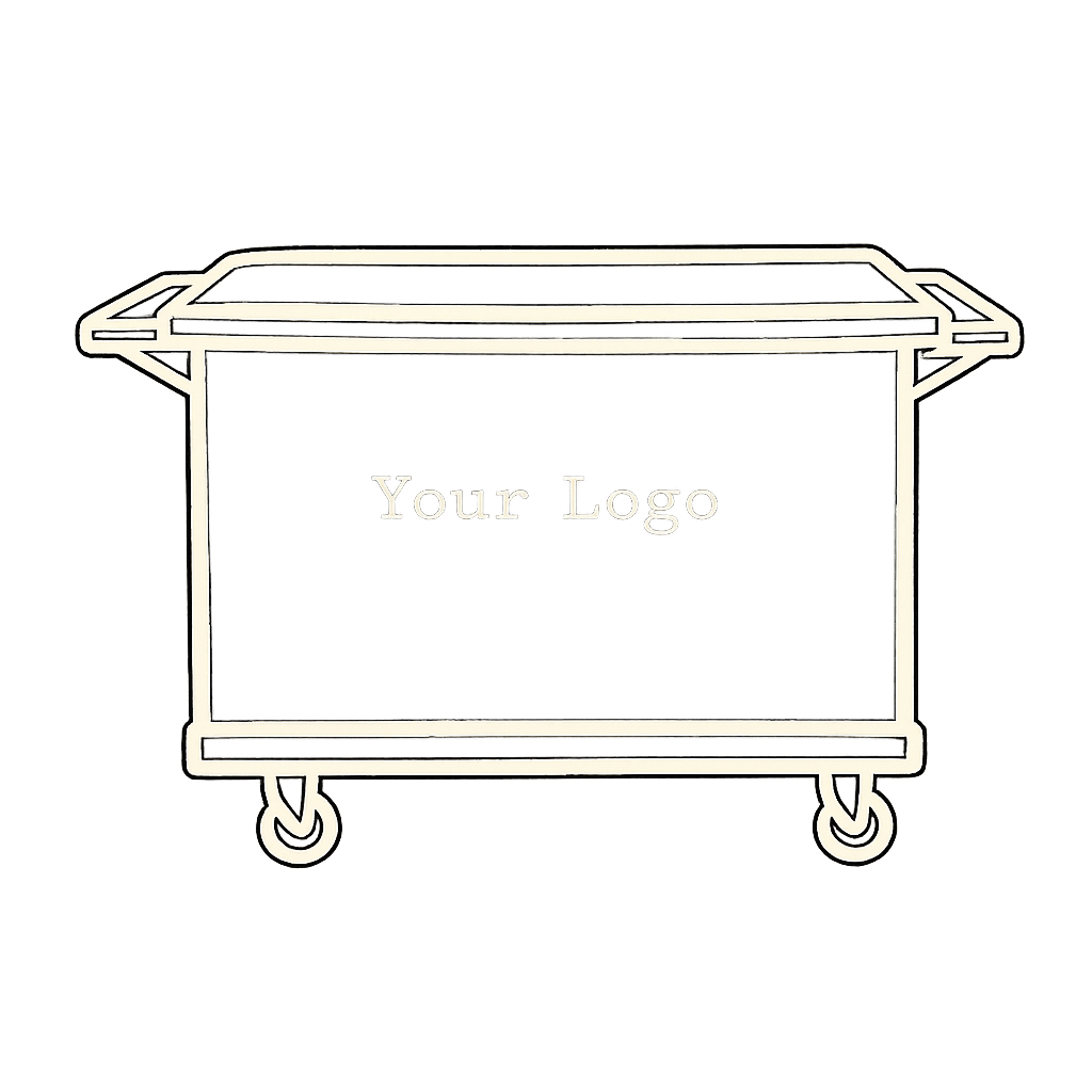 Customizable branded coffee cart packages designed for experiential marketing and brand activations in Los Angeles