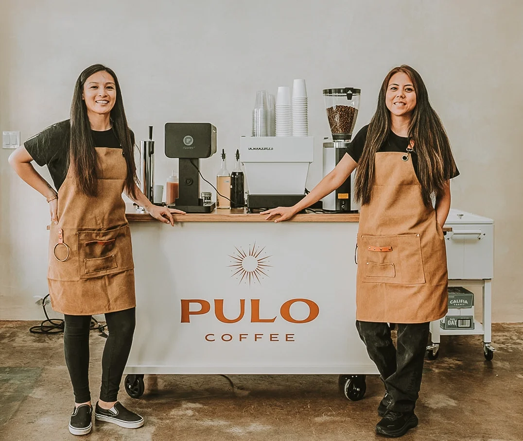 Custom Branded Coffee Cart & Mobile Espresso Bar Lattes Cappuccinos Los Angeles Coffee Catering for Corporate events in California Mobile Event Baristas
