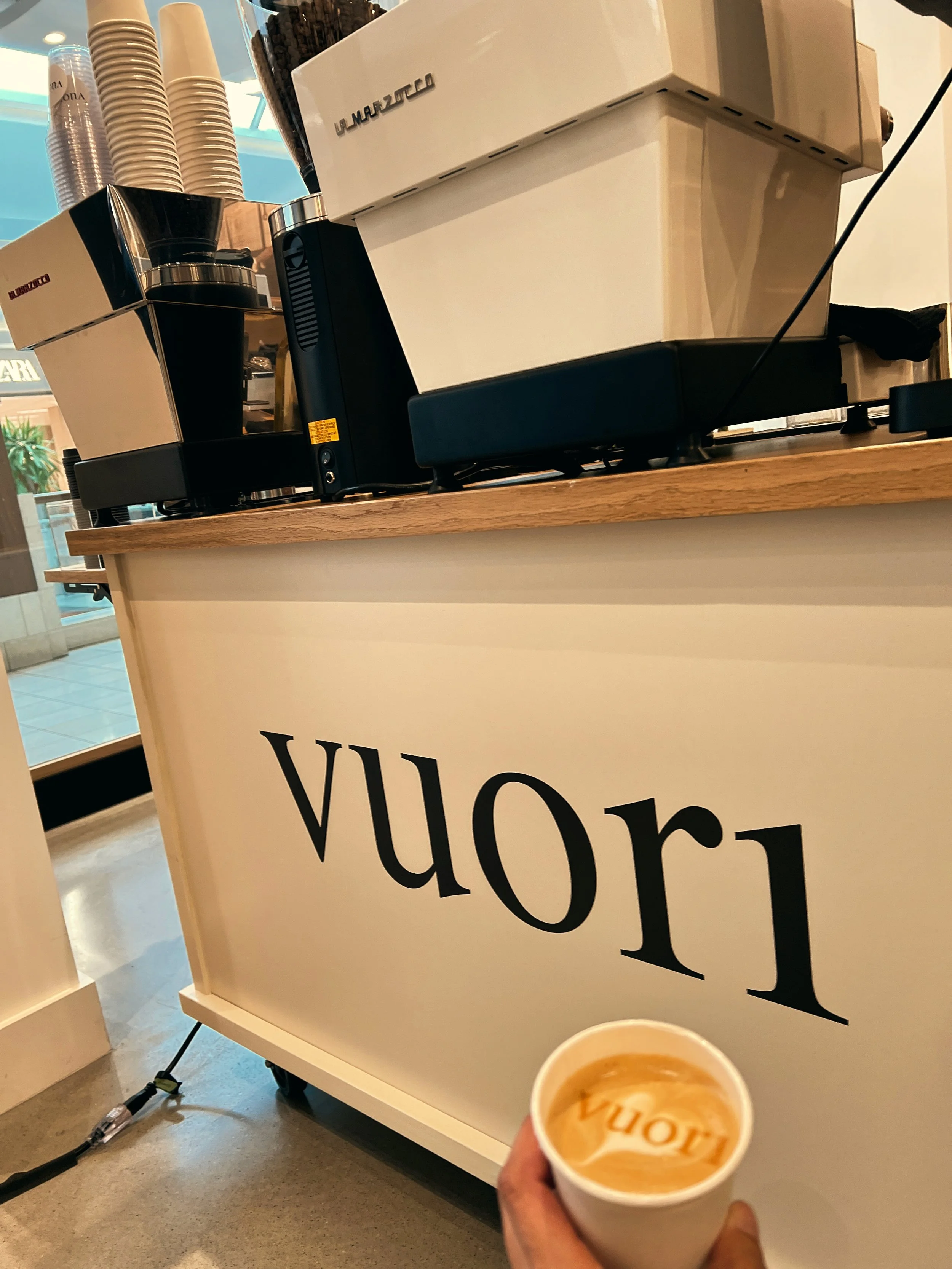 Custom Branded Coffee Cart & Mobile Espresso Bar Lattes Cappuccinos Los Angeles Coffee Catering for events in California Mobile Event Baristas