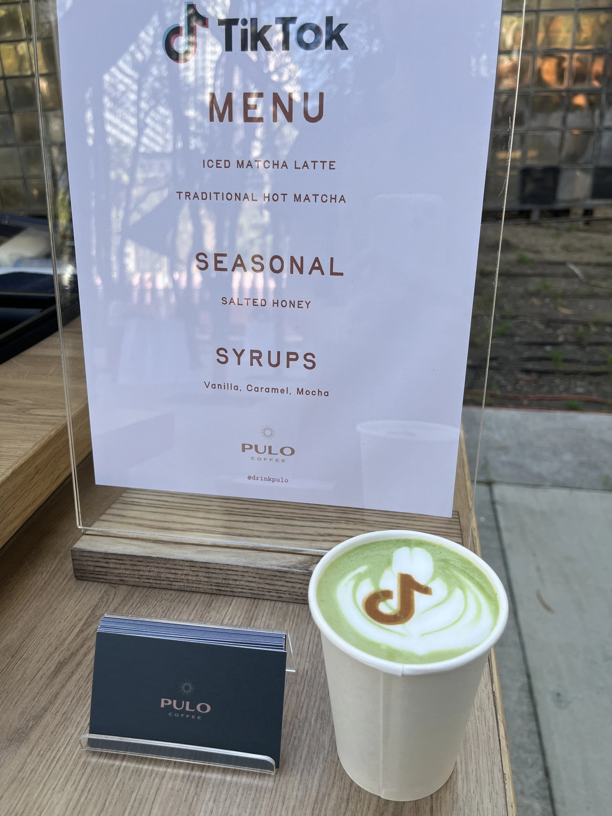 Custom logo latte art at a brand activation increasing brand recall through experiential marketing