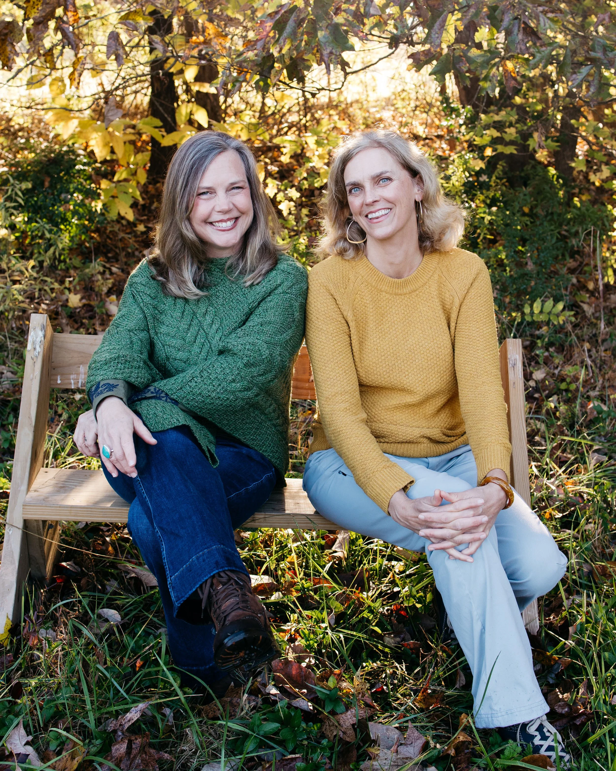 Experienced forest therapy instructors of Heartwood's forest therapy certication program