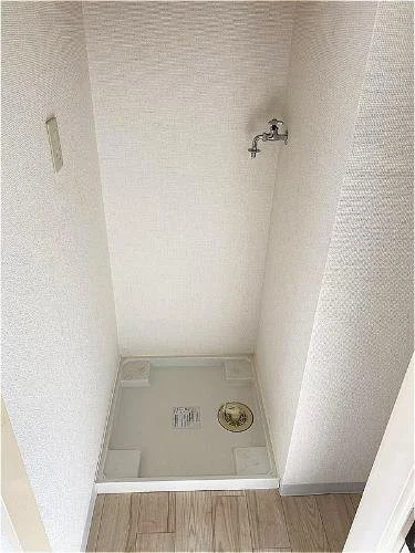 洗濯機置き場のスペースと給水栓