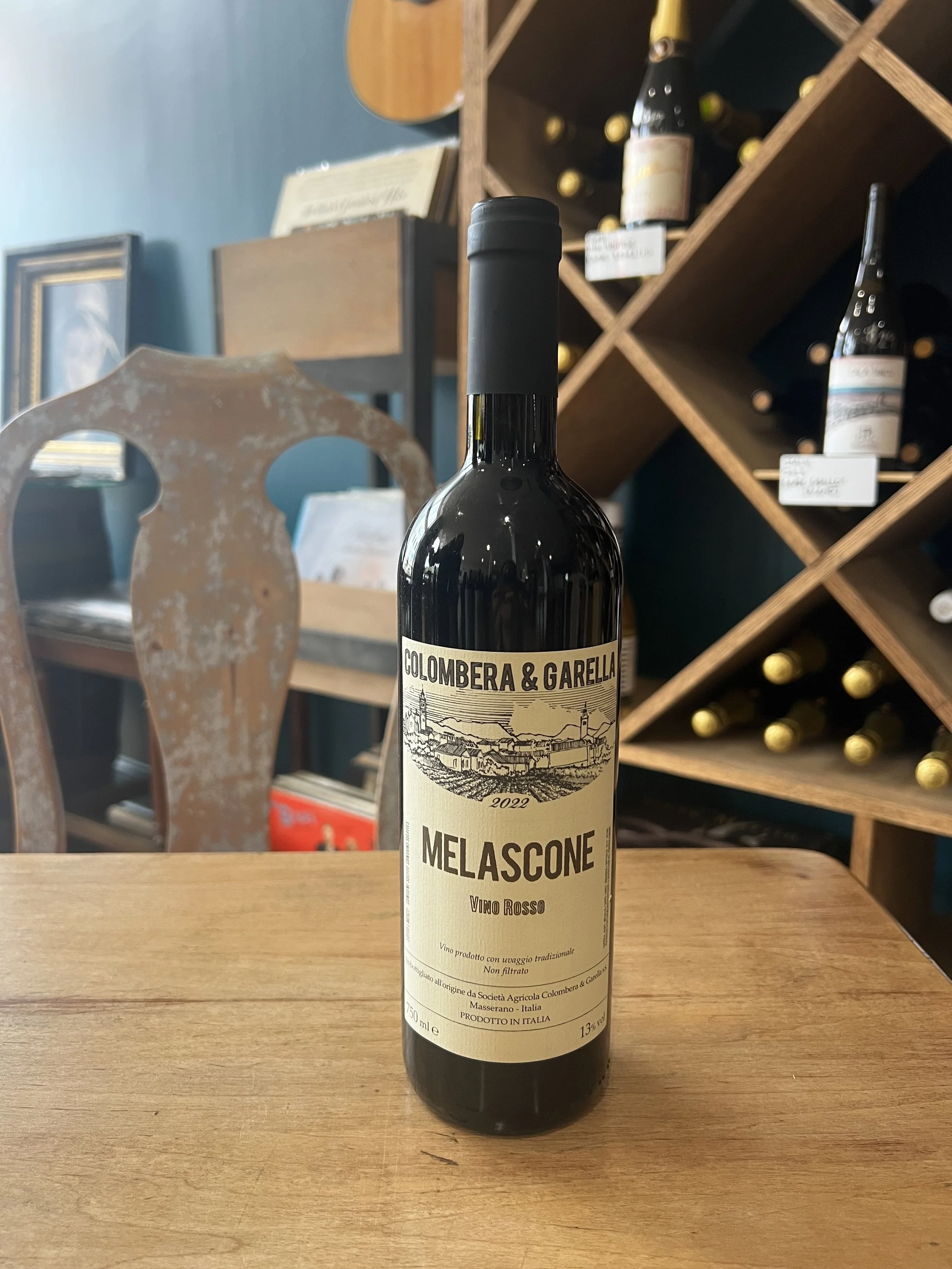 2022 Colombera and Garella Melascone VdT Rosso