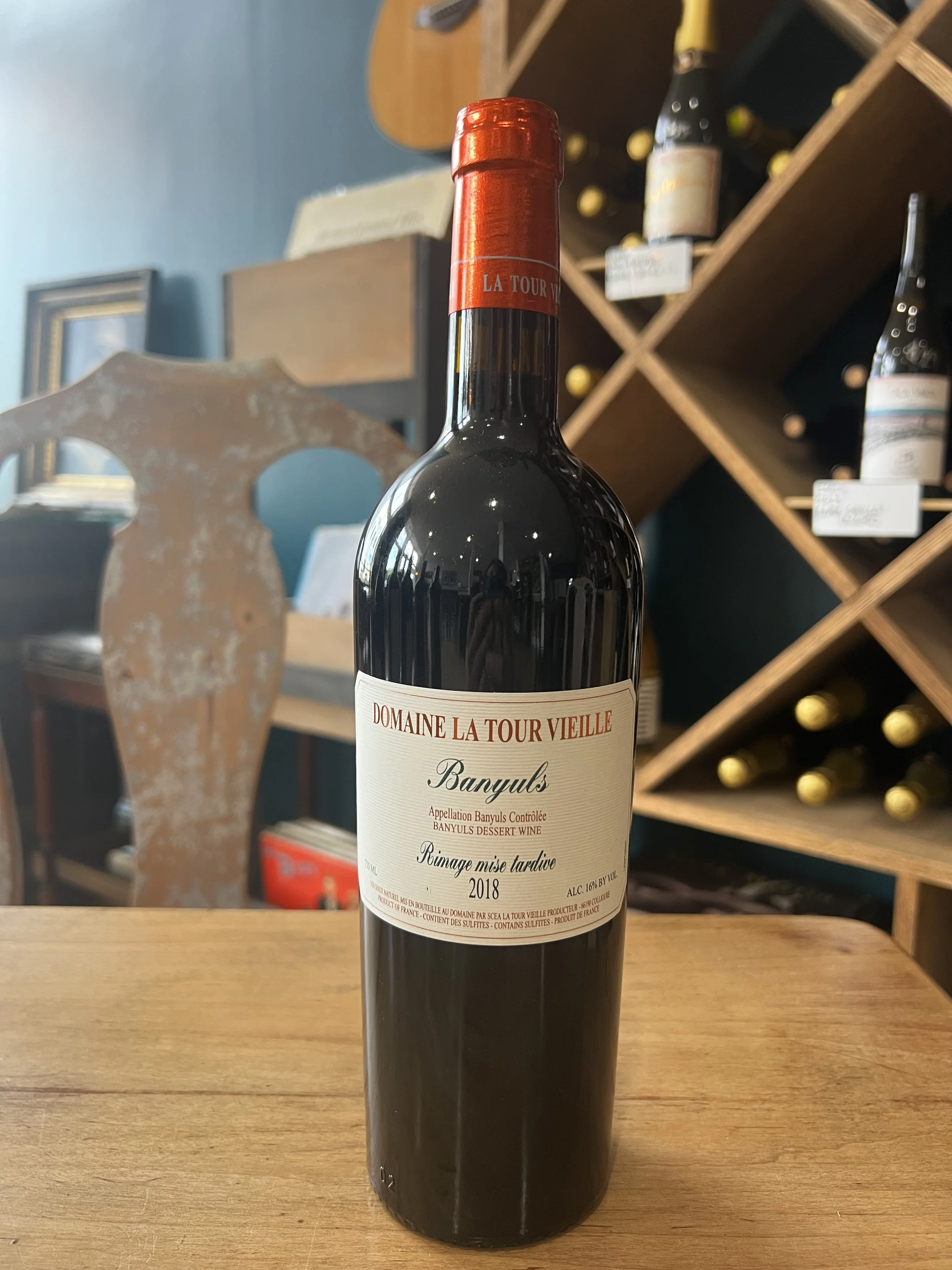 2018 La Tour Vielle Banyuls Rimage Mise Tardive