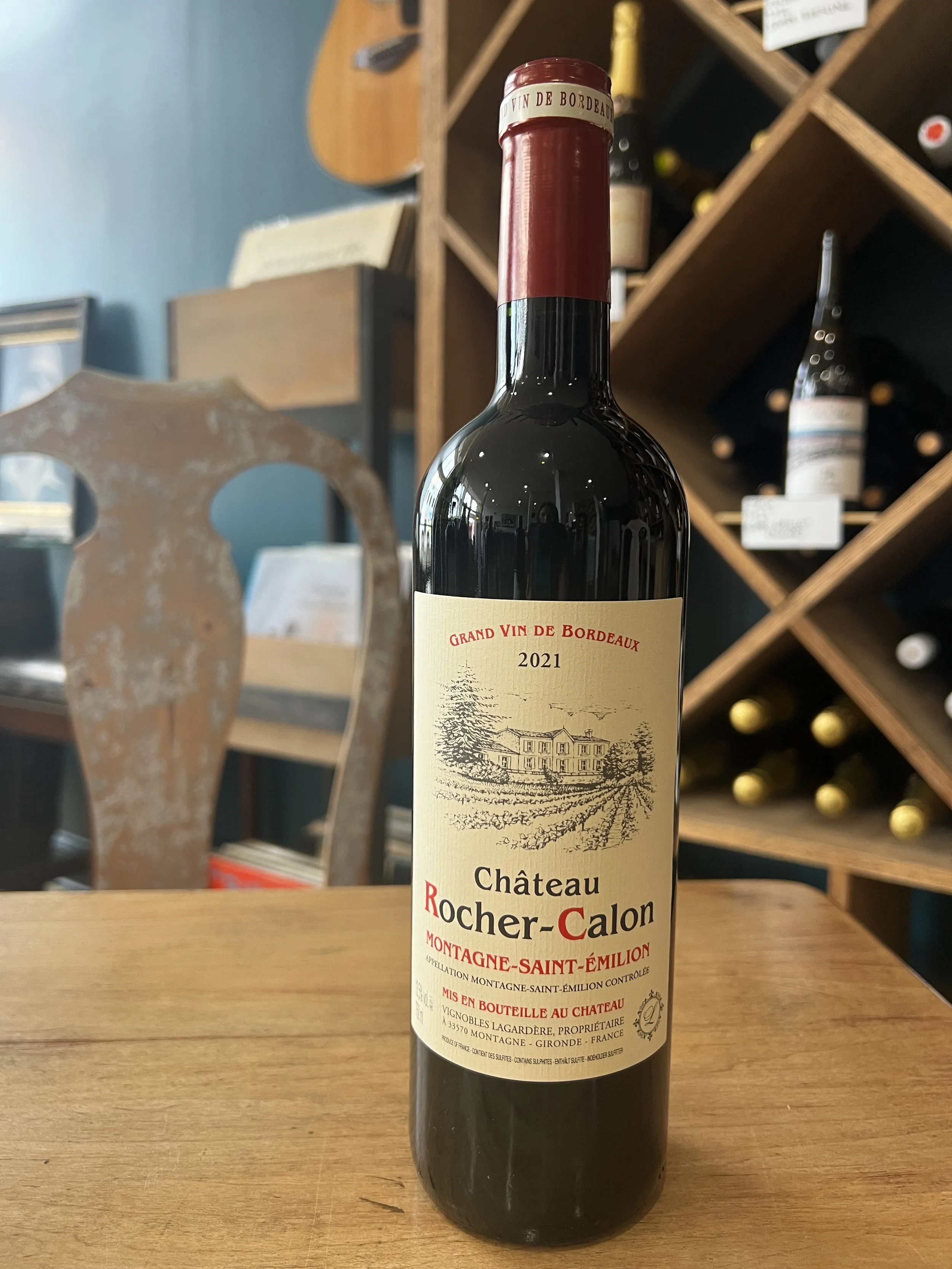 2021 Rocher Calon Chateau Montagne St Emilion
