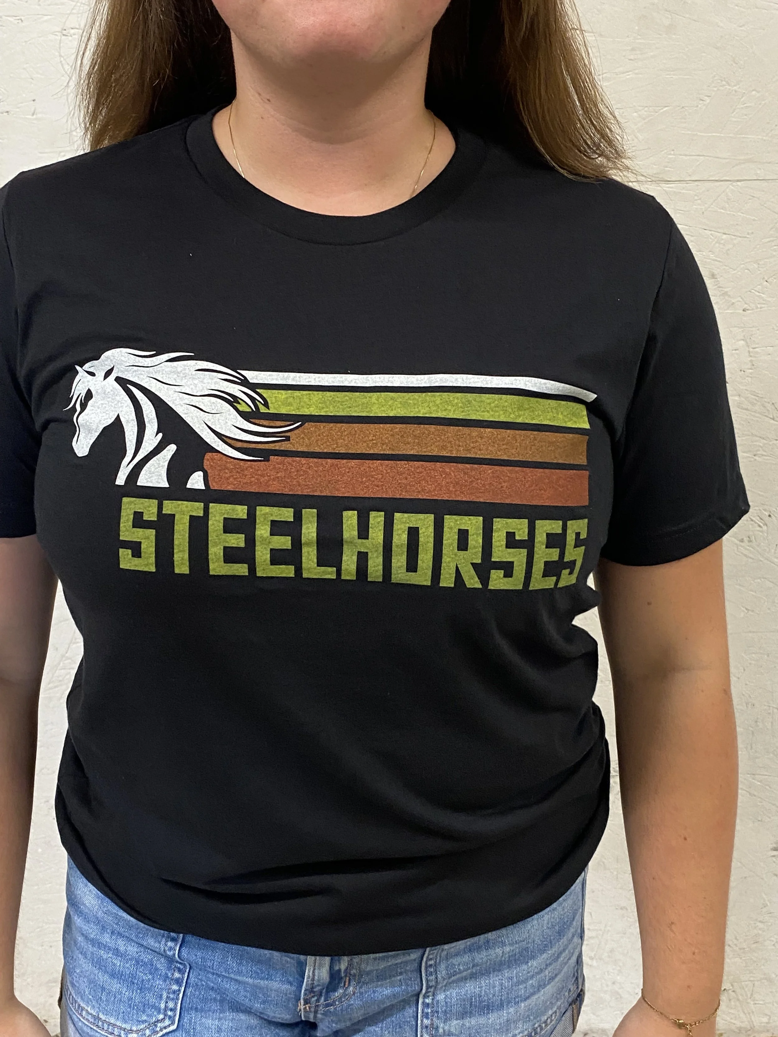 Steel Horses T-shirt (faded)