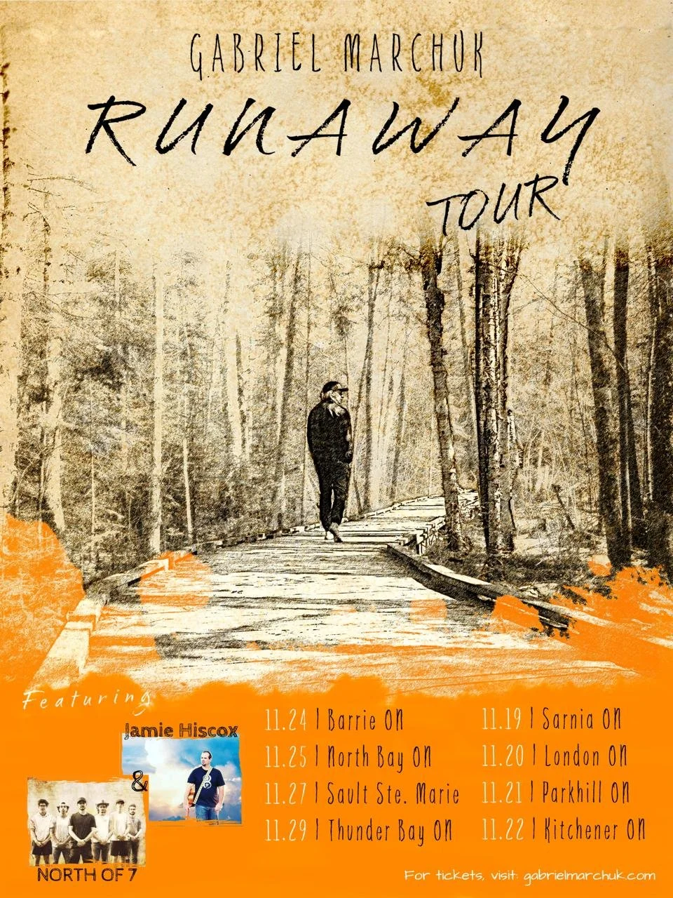 Runaway Tour - Sarnia November 19