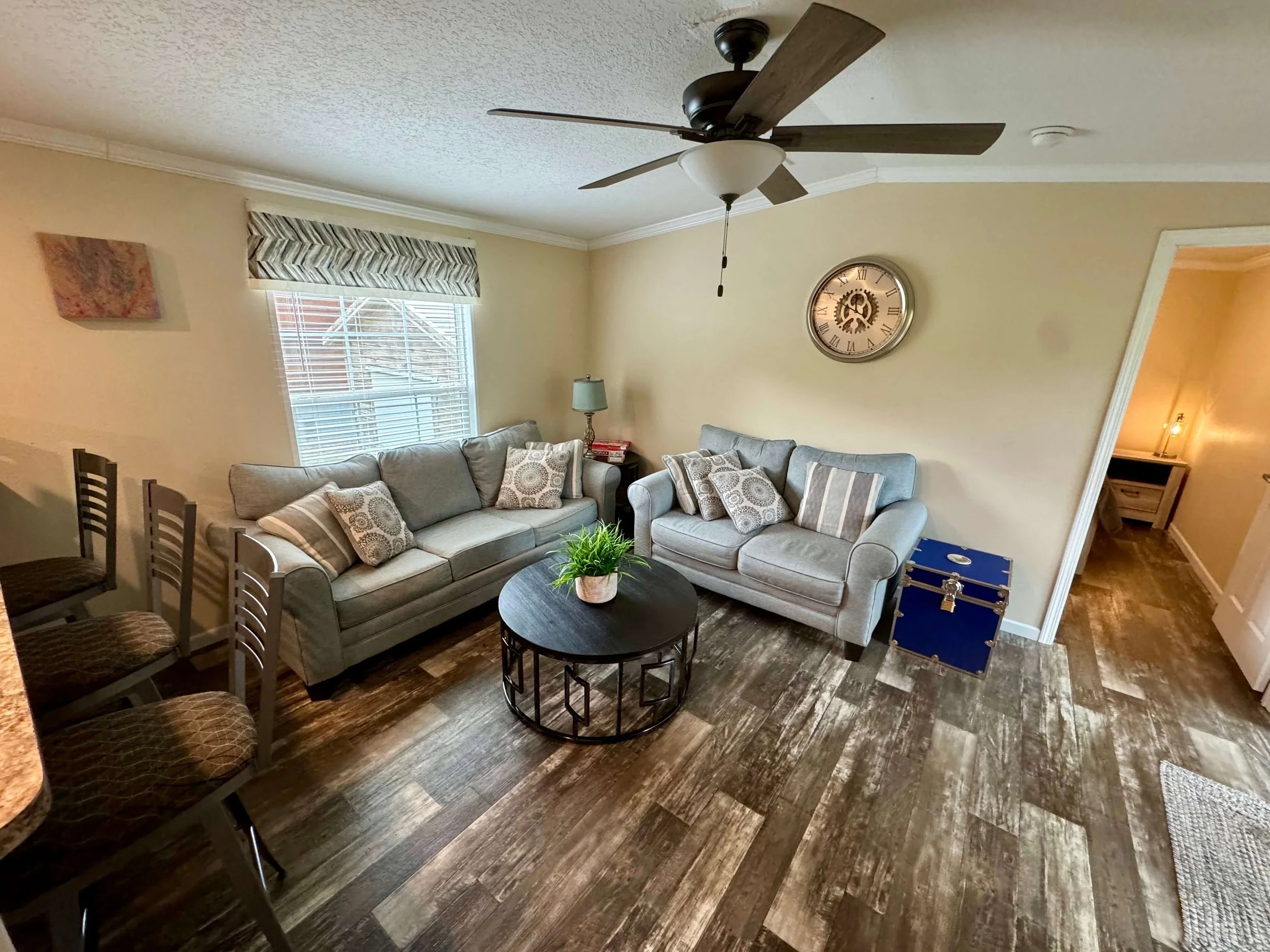 Living Room and Dining Room