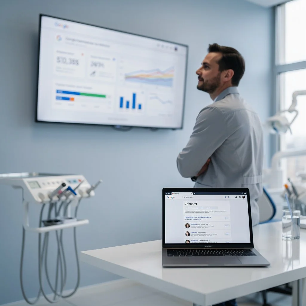 Google Ads Betreuung für Zahnärzte – Strategisch wachsen statt experimentieren