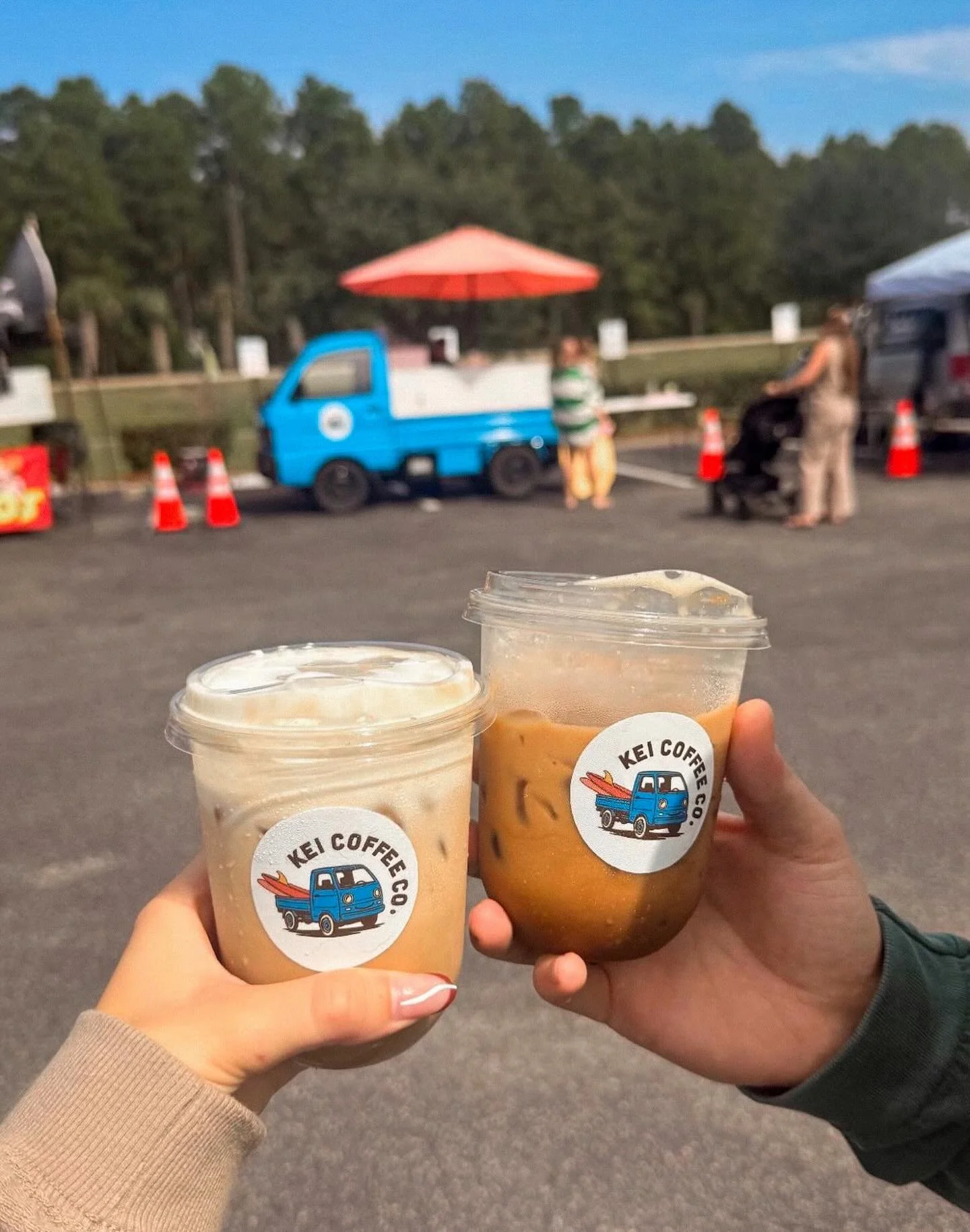 we&rsquo;ll be at the Carolina Forest Farmers Market from 10-3 today! 📍2254 Carolina Forest Blvd

#myrtlebeach #coffeetruck #coffee