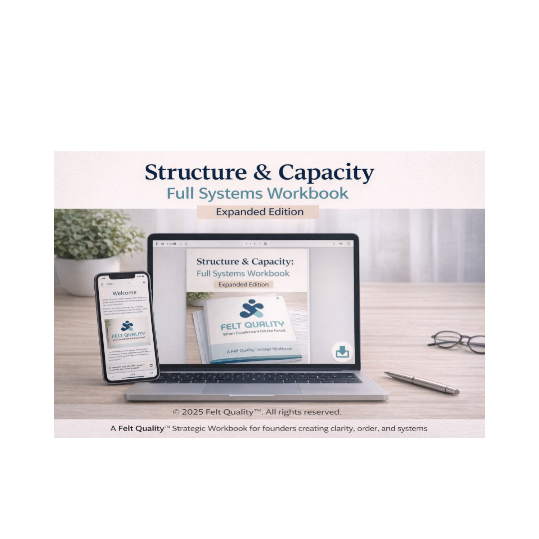 Structure & Capacity: Full Systems Workbook (Expanded Edition)