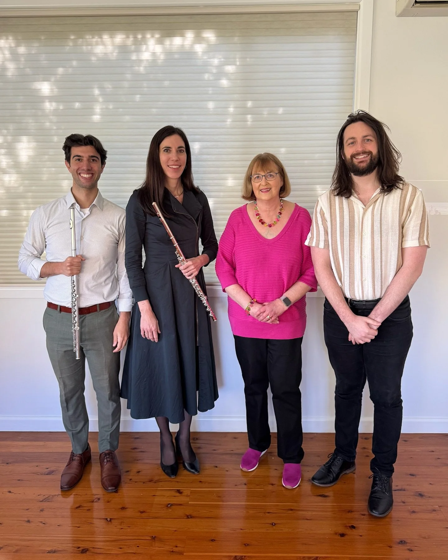 A huge congratulations to the @theyoungfluteplayer on an incredible concert and book launch for their latest collection of flute duets. Honoured to be one of the 15 commissioned composers!

Big thanks to @merrylneille &amp; @davidsilvaflute for bring