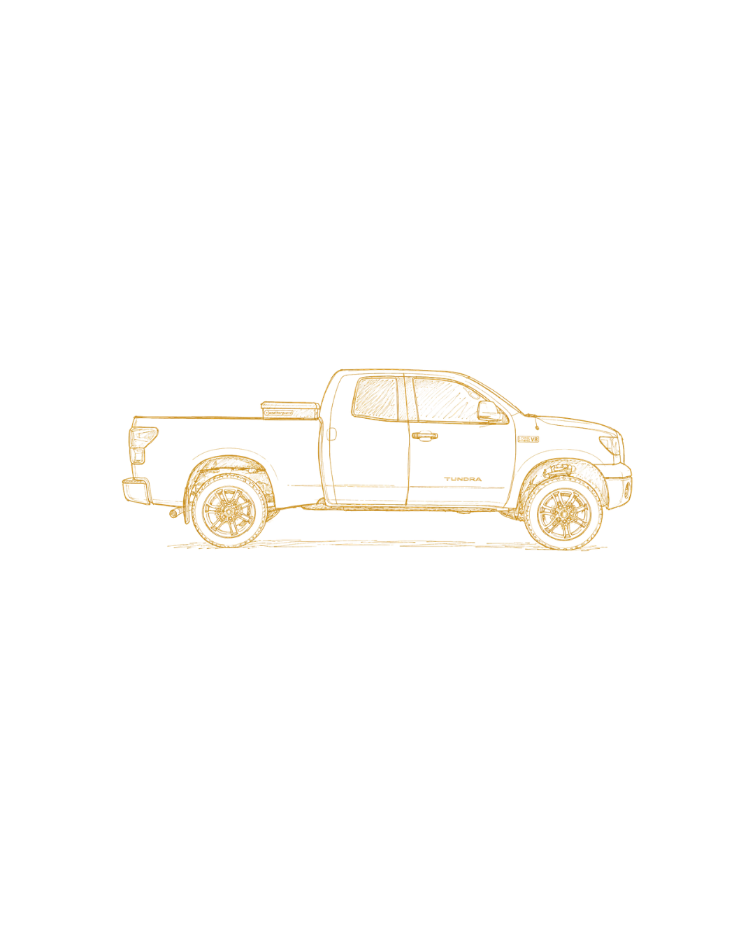 Avid Pools Truck Doodle