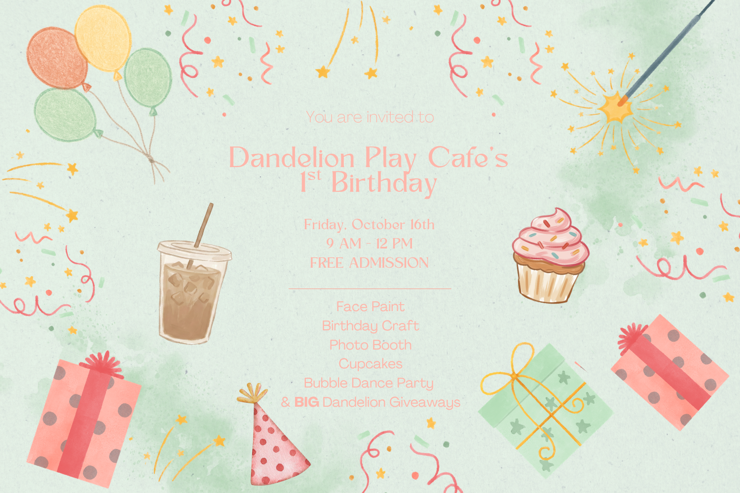 Dandelion's 1st Birthday Party