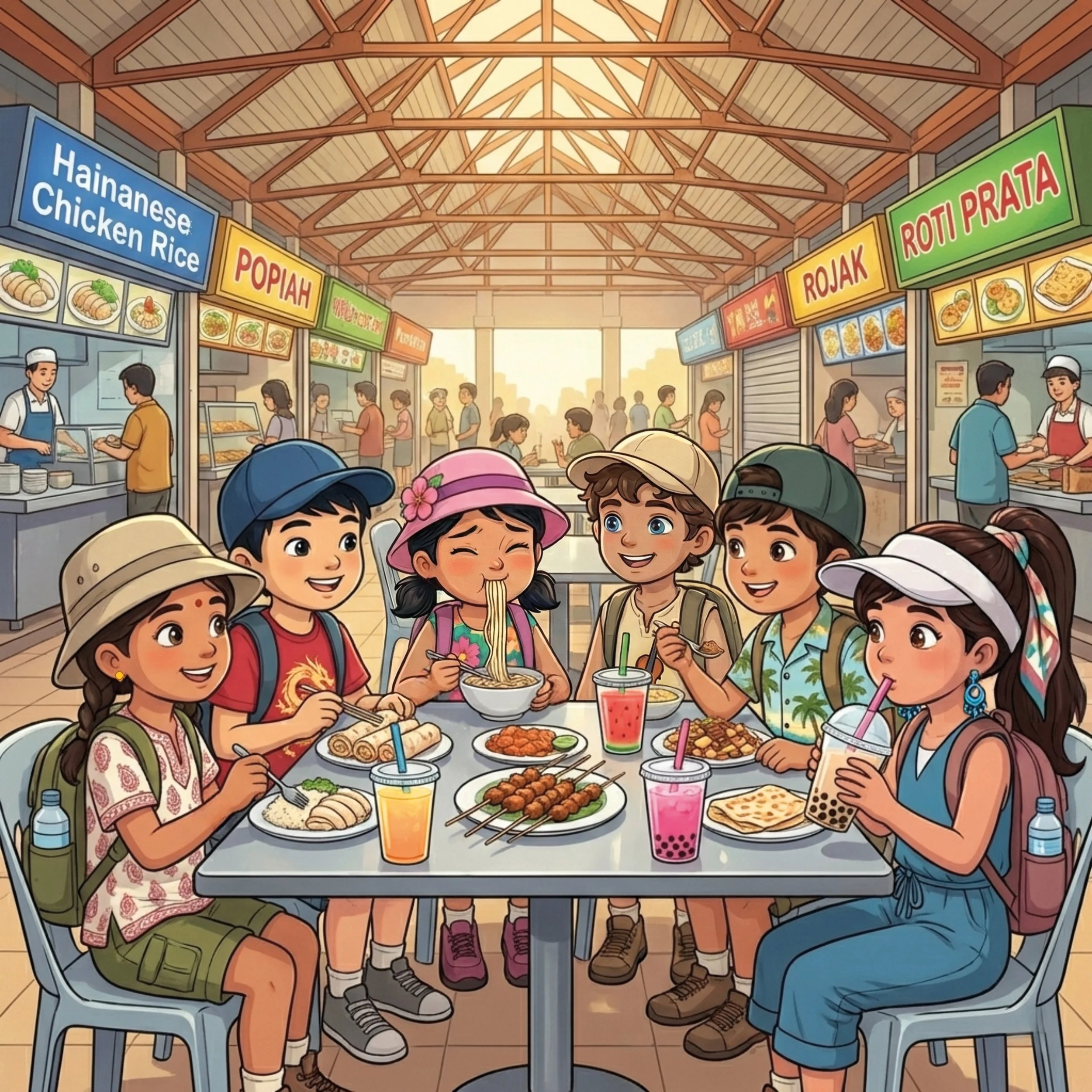 A Visit to the Hawker Centre