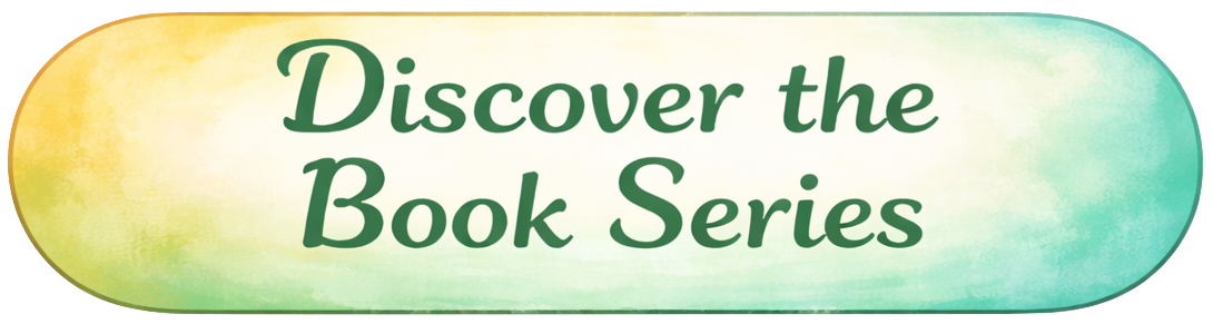 A digitally designed banner with a yellow and green gradient background and green text that reads, "Discover the Book Series."