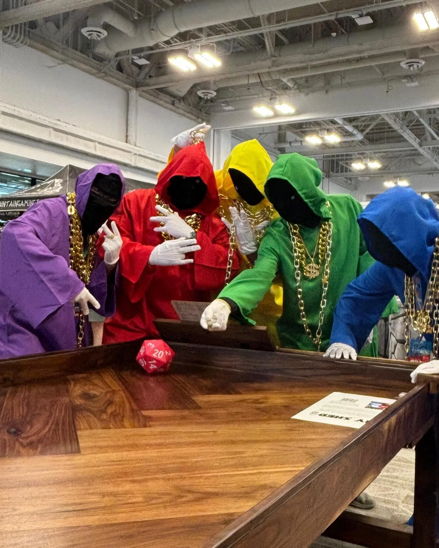 These guys were amazing and gave the custom walnut gaming table a proper test play 🥰

.
.
.
.
#wood #woodworker #woodworkersofinstagram #smallbusiness #furniture #furnituremaker #diningtable #blackwalnut #walnuttable #rusticfarmhouse #rusticdecor #i