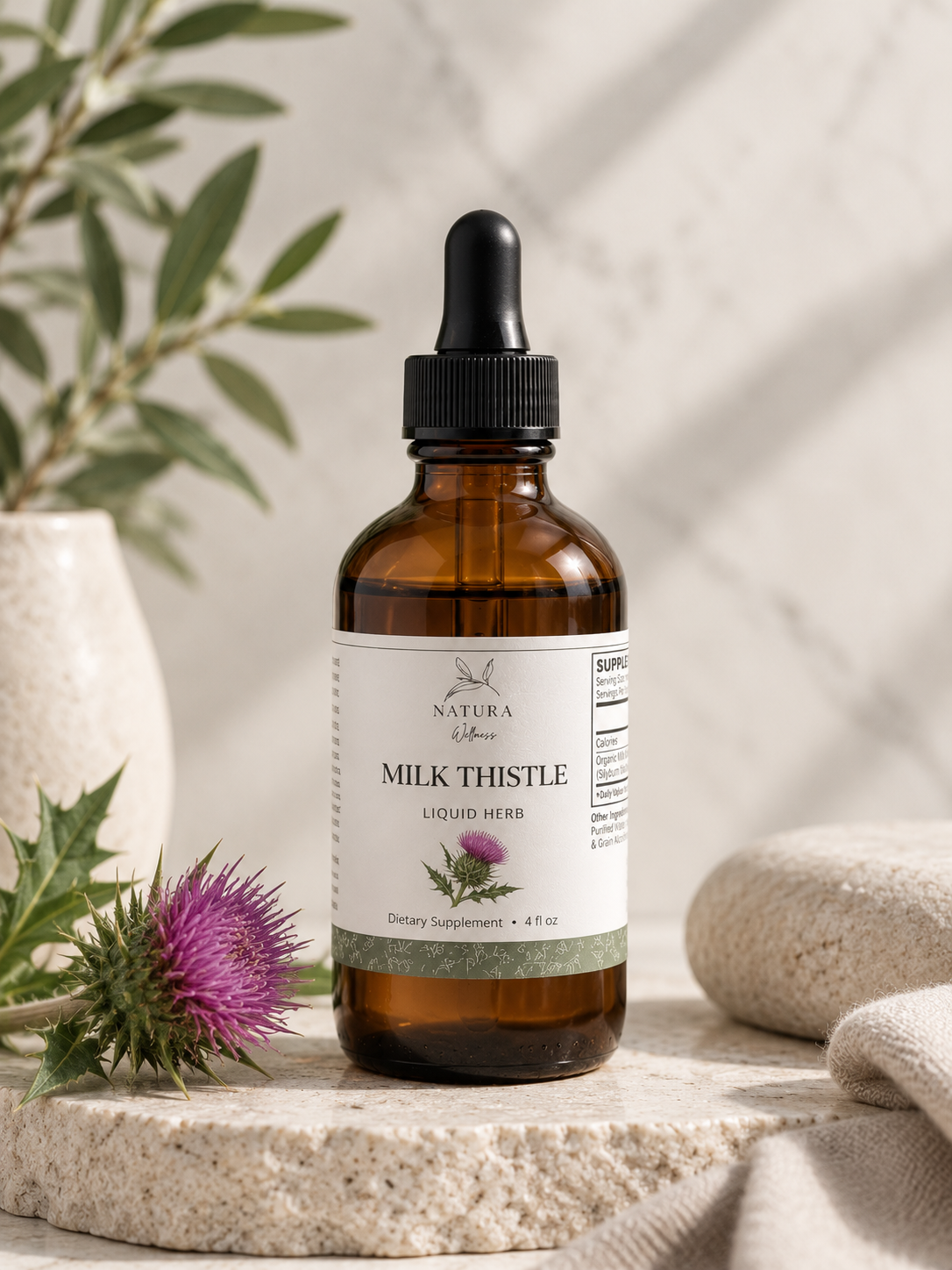 Milk Thistle (Organic Liquid Herb)