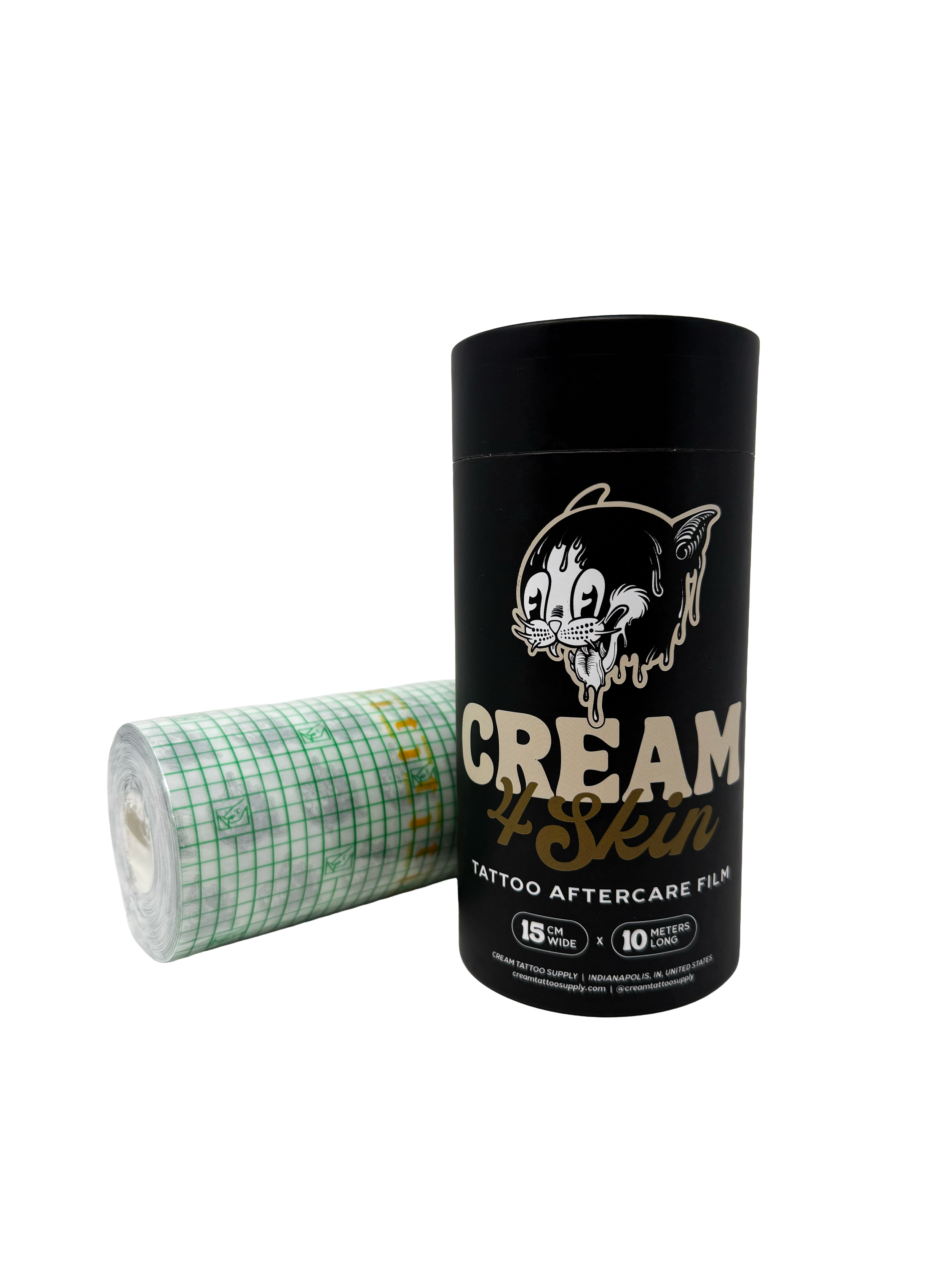 Protect your masterpiece with 4Skin - the next-gen tattoo aftercare film that hugs your ink like it was born for it. Flexible and waterproof, it shields your skin from bacteria and friction while locking in healing moisture.

15CM WIDE X 10 METERS LO