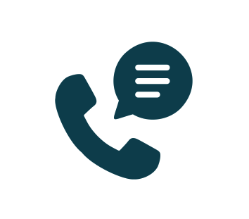 Graphic - Complimentary Call icon with phone and speech bubble representing consultation call