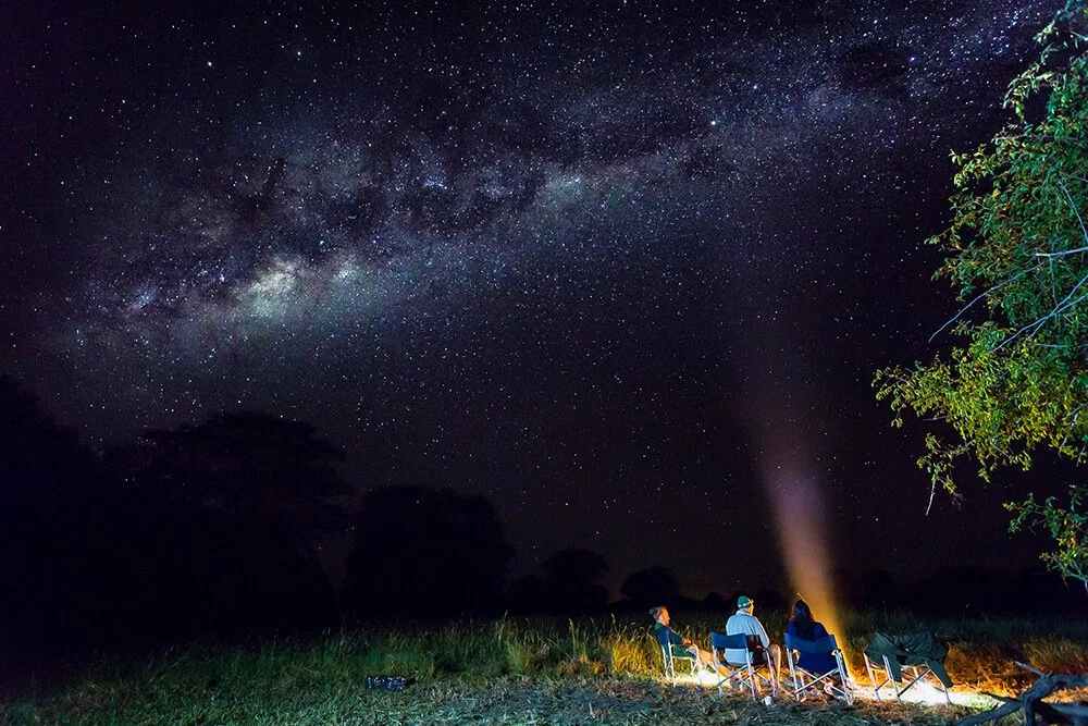 Photograph - Camping under the stars in Gorongosa National Park, Mozambique