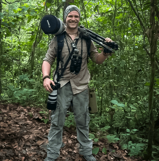 Photograph - Yannick on a photography hike while in Borneo, Malaysia