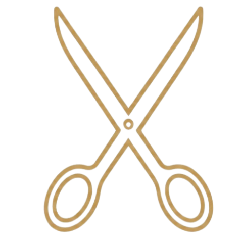 An illustration of a pair of crossed scissors.