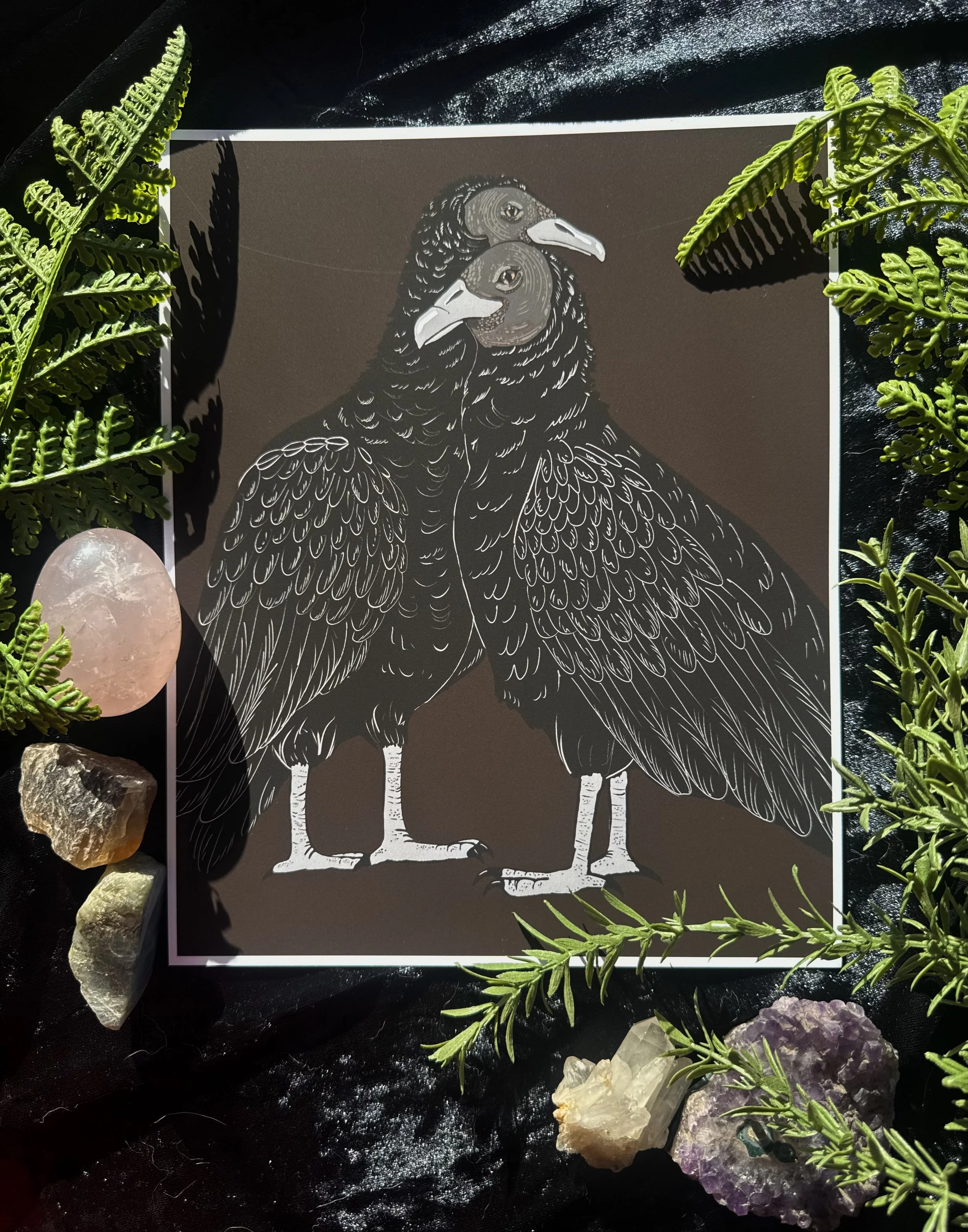 "Among the Bones" Print