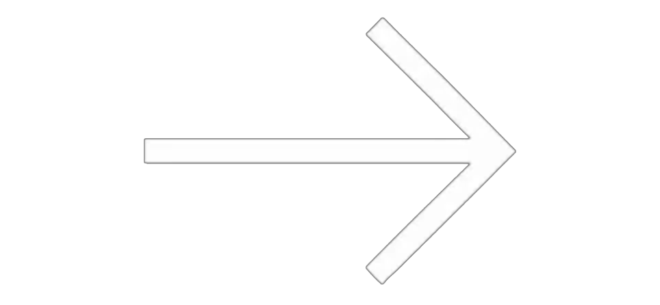 White arrow pointing to the right on a black background.