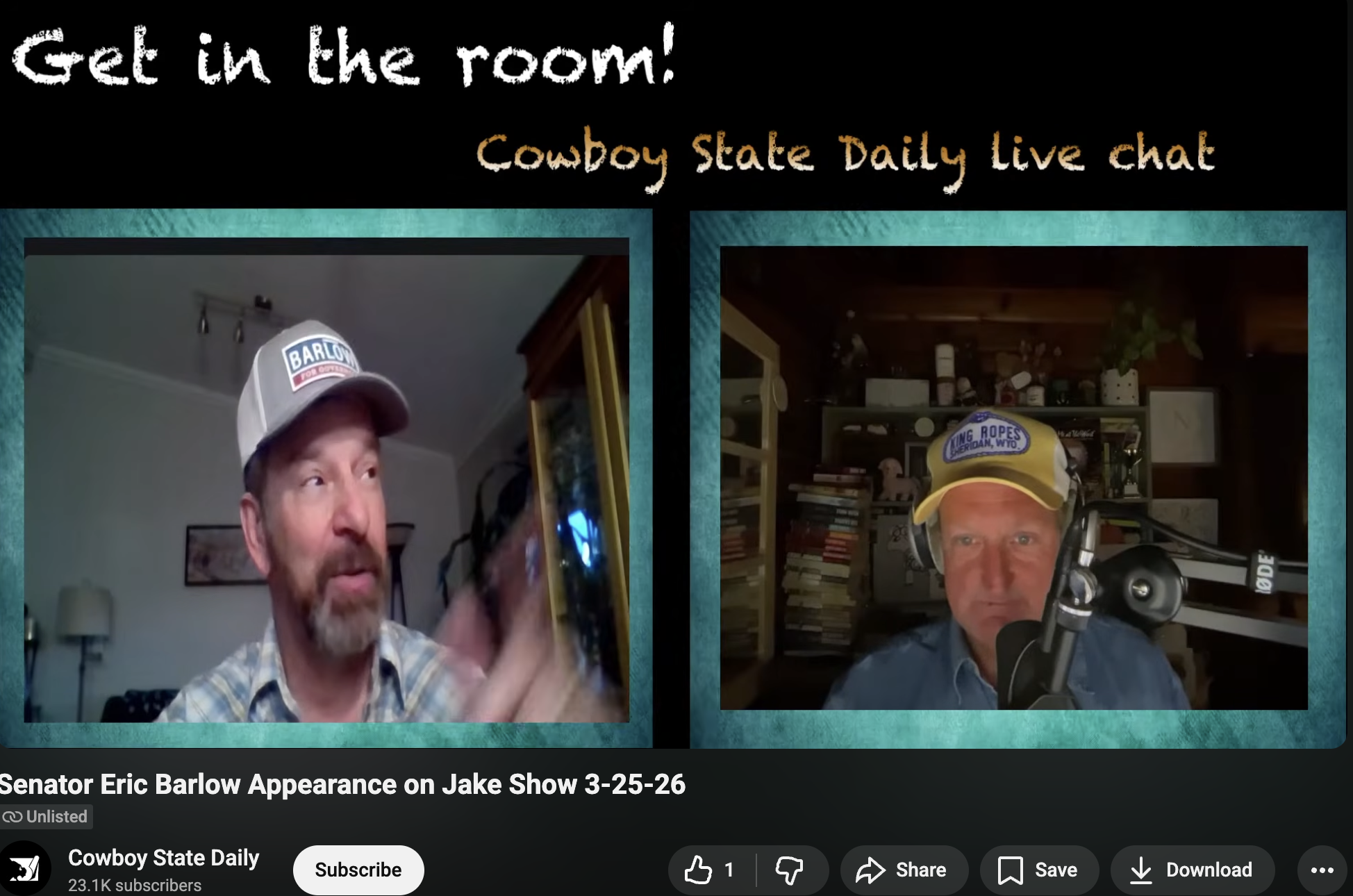 Cowboy State Daily: Jake’s morning Show Mar. 26th