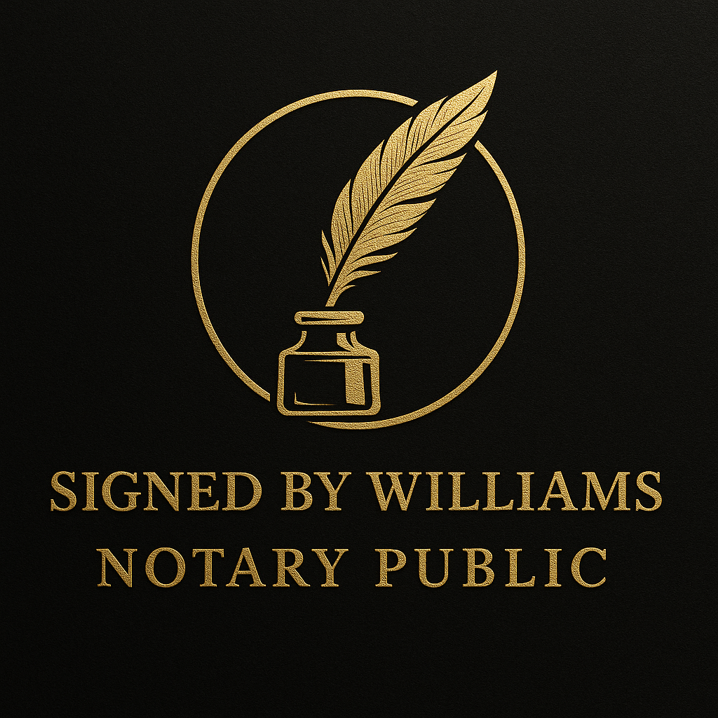 Signed By Williams