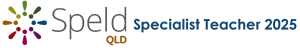 Logo for Speld Specialist Teacher 2025 QLD