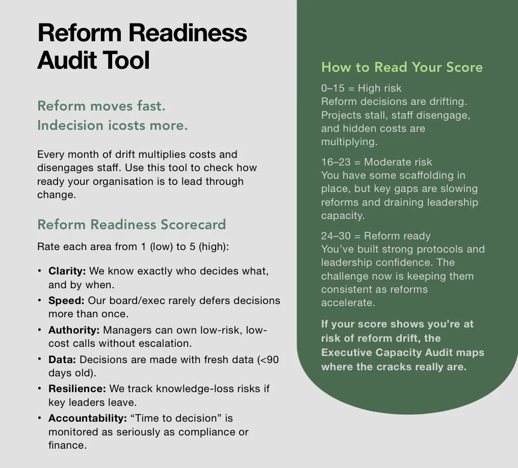 Reform Readiness