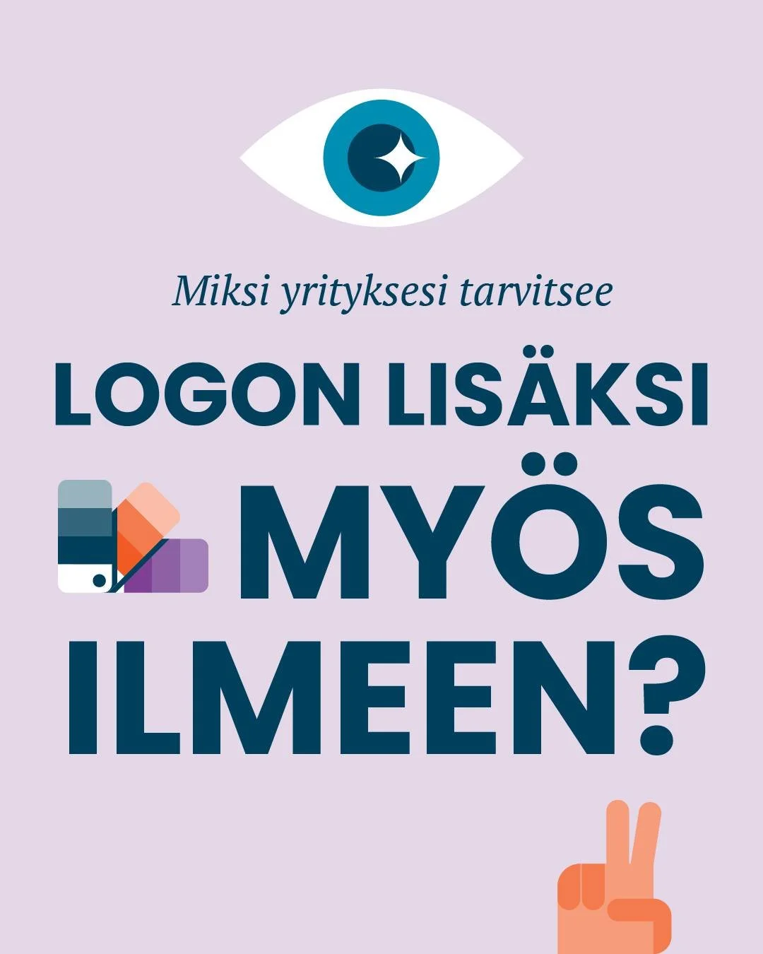 &ldquo;Me tarvitaan logo, eik&auml; mit&auml;&auml;n muuta.&rdquo; Olen kuullut t&auml;m&auml;n toiveen urallani monta kertaa ja aina se on pieni pettymys. Mit&auml; vikaa pelk&auml;ss&auml; logossa sitten on? Maailma on t&auml;ynn&auml; ikonisia log