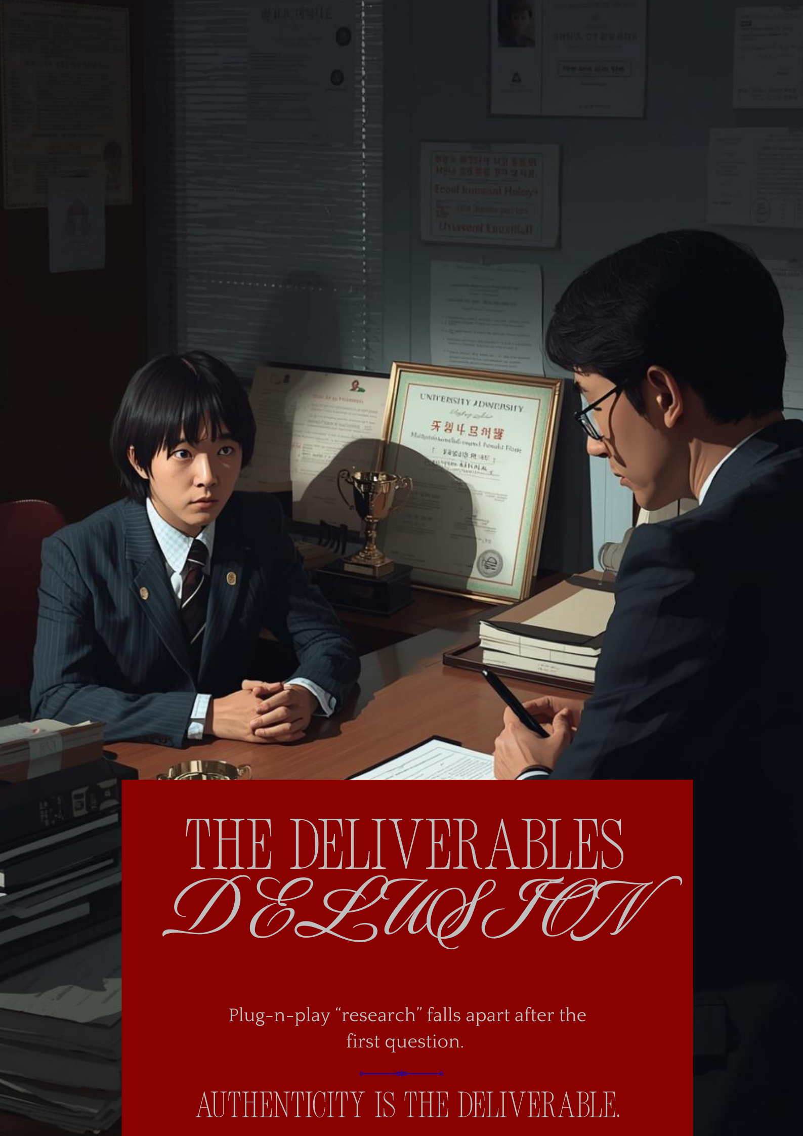 The Deliverables Delusion: The paper, the certificate, the award — and the interview question none of them can answer