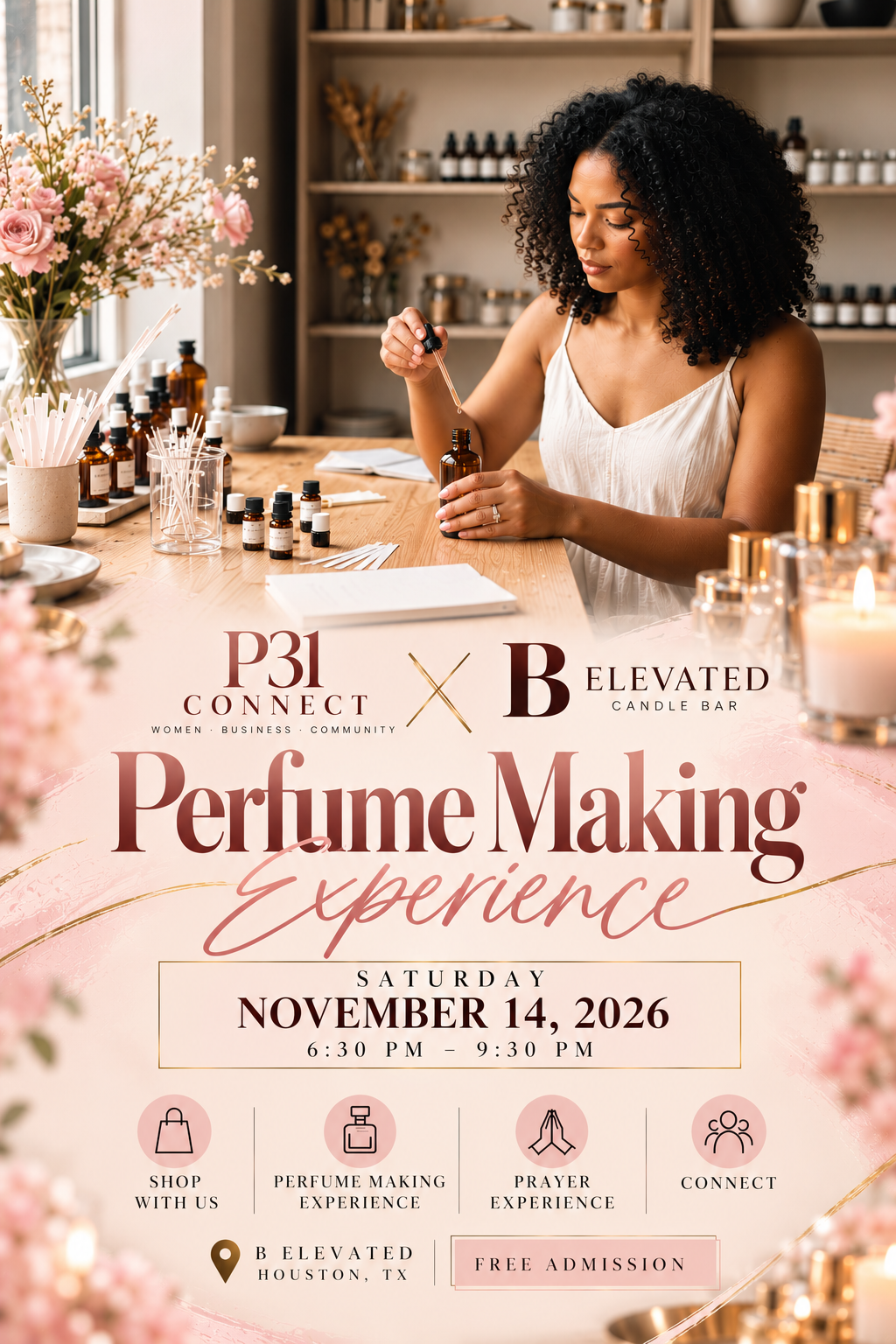 P31 Connect x B Elevated | Signature Perfume-Making Experience