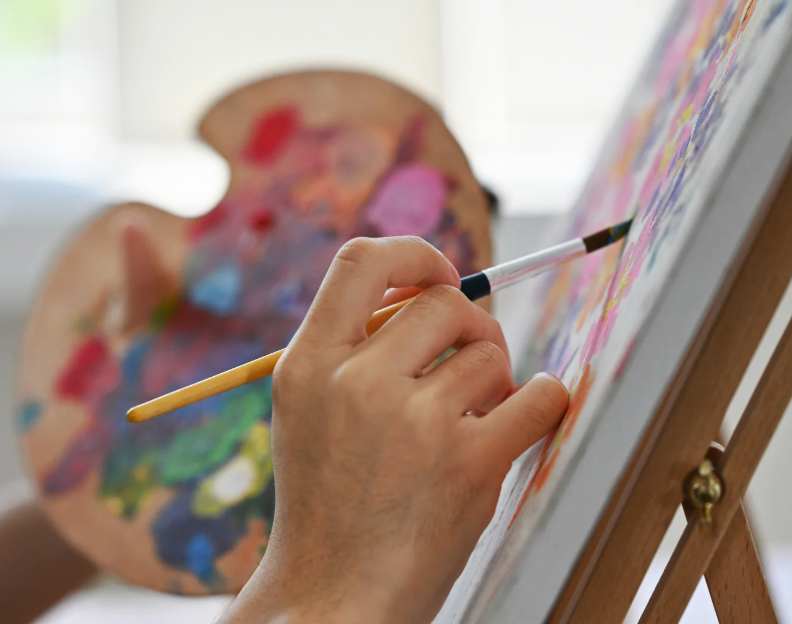 Painting to Music with Waves of Brighton