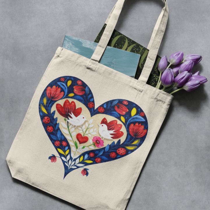 Love is Love Valentine's Tote Bag Painting  | 3rd February