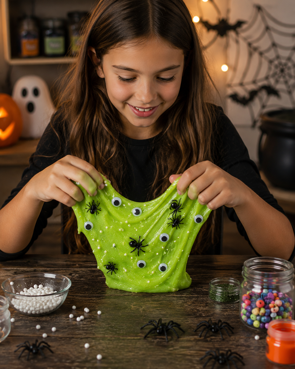 Kids Halloween Slime Party with Jewellery Making (Age 7-13) | 29th October