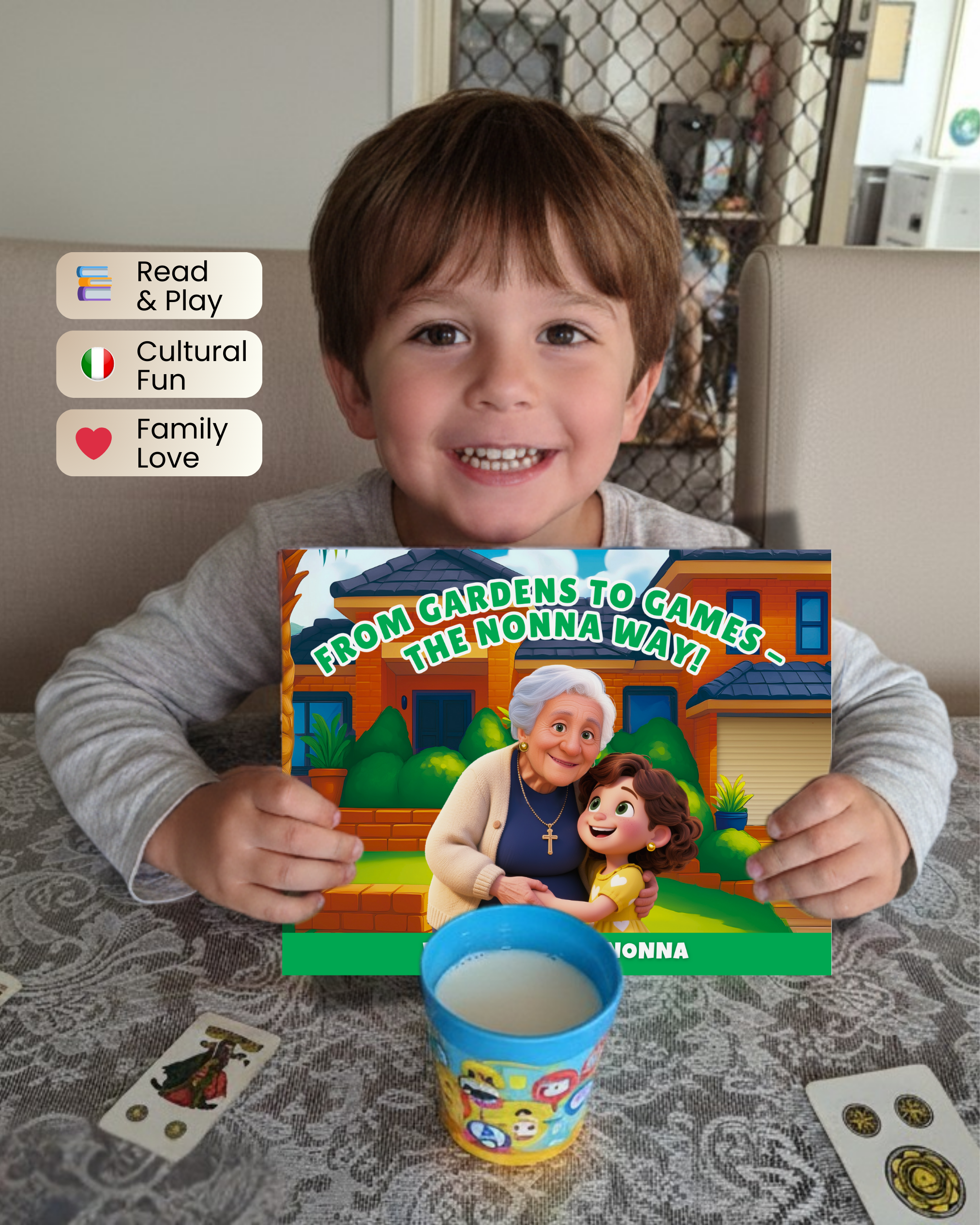 My sons new favourite book. He is his nonnas best friend