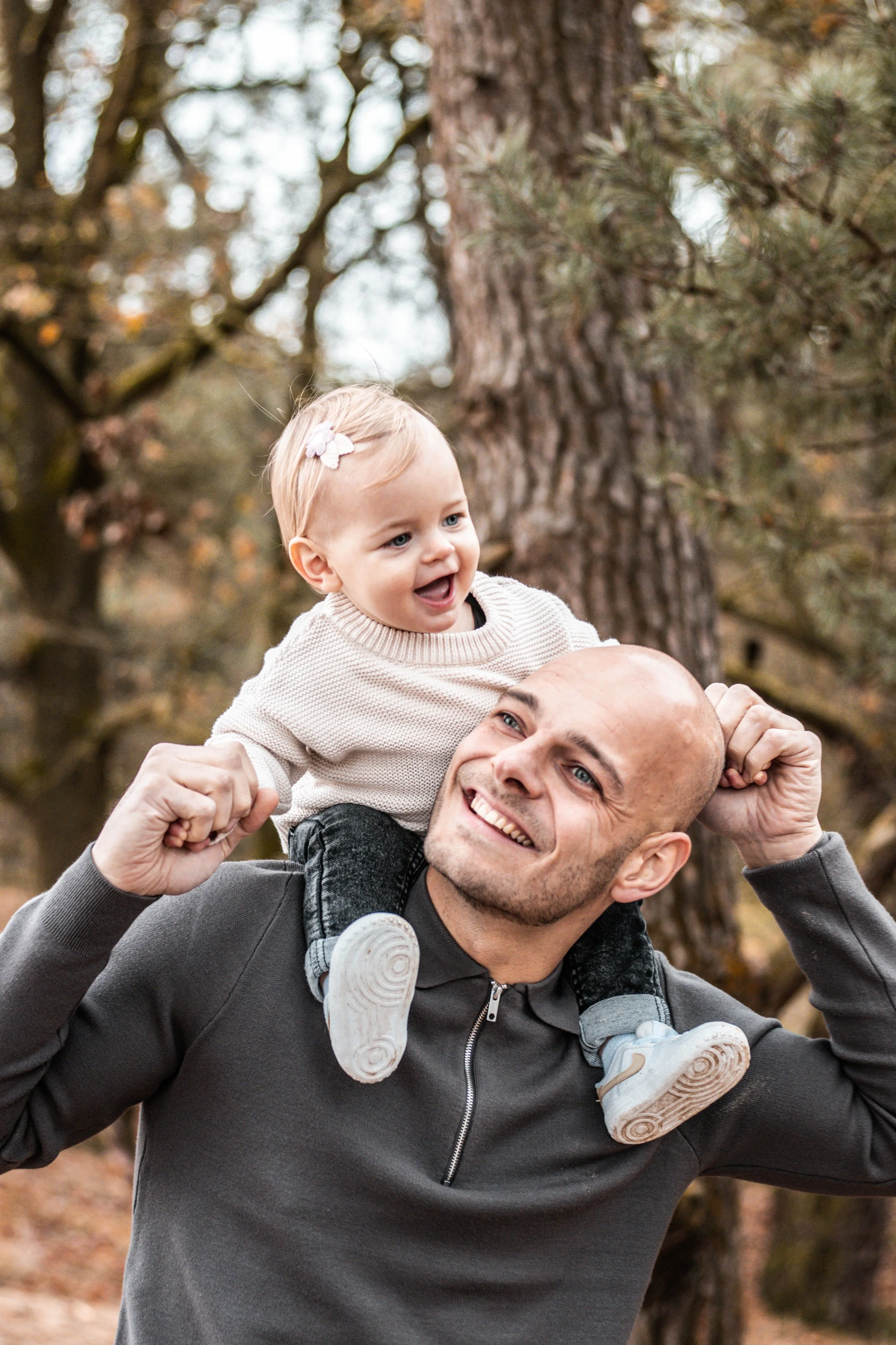 papa en kind fotoshoot - fotografie
