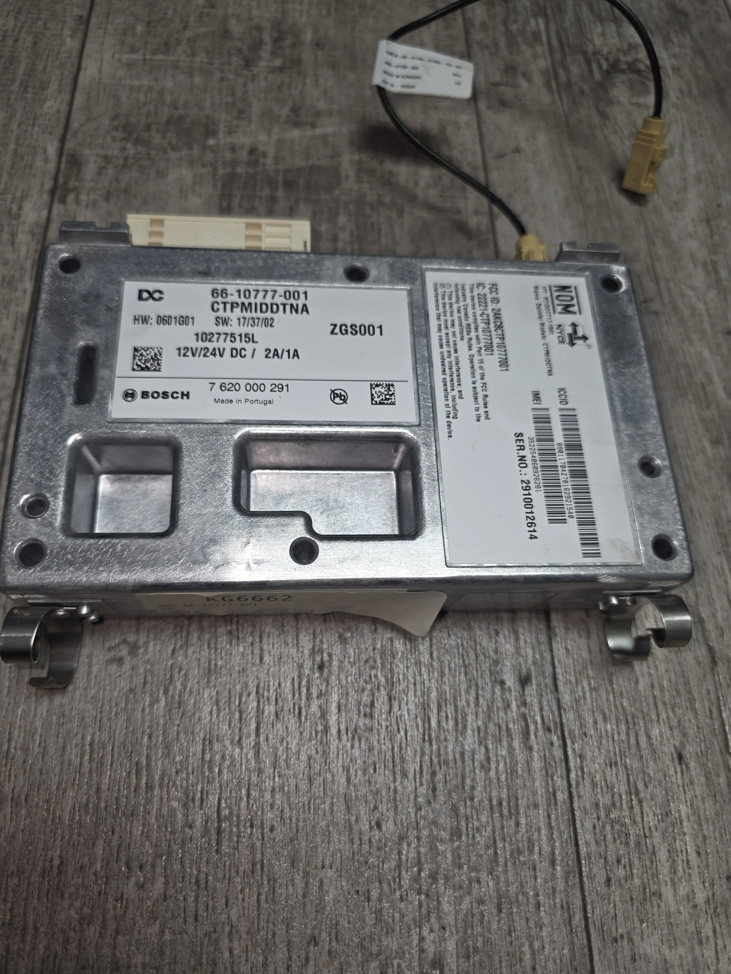 Freightliner Bosch Telematics Control Unit 7 620 000 291
