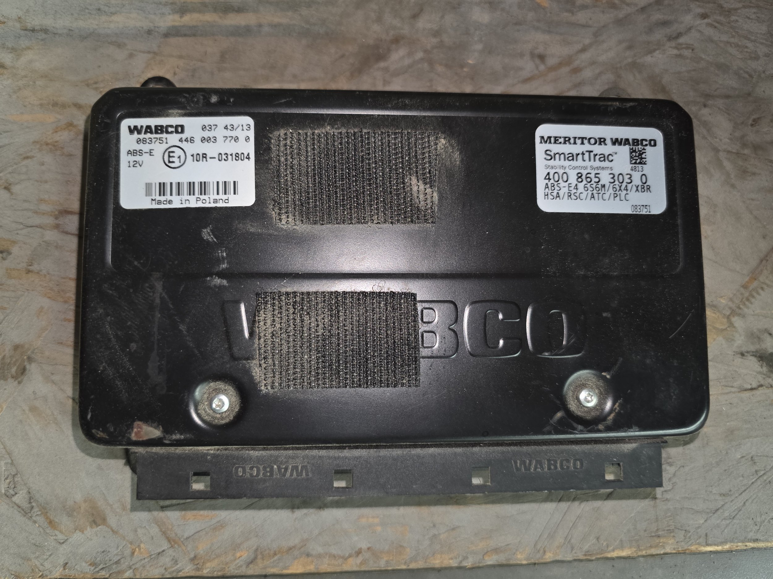 Wabco SmartTrac ABS Stabillity Control System #400-865-303-0
