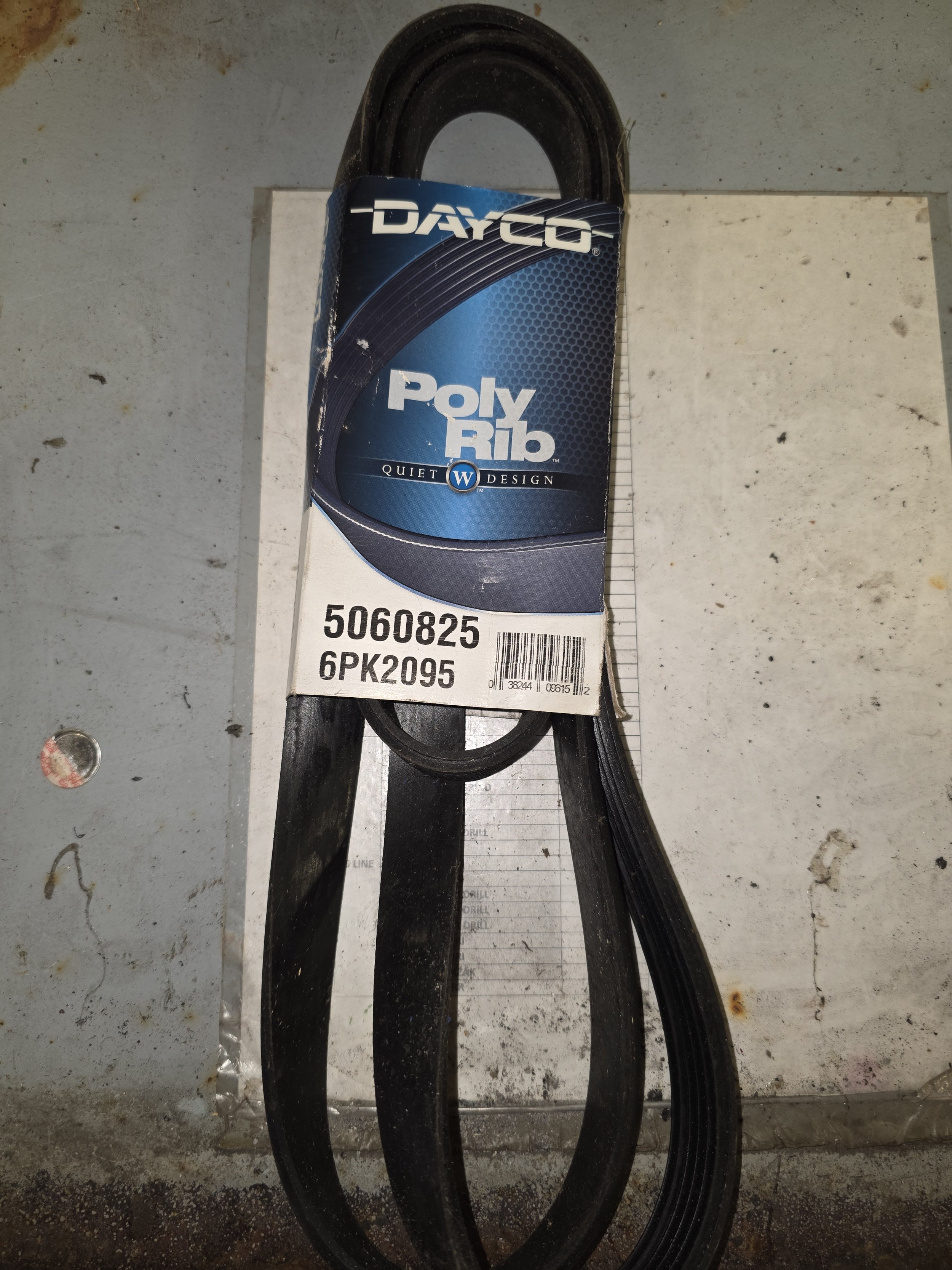 Dayco Poly Rib Serpentine Belt 5060825